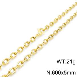 SS Gold-Plating Necklace