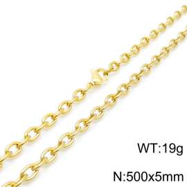 SS Gold-Plating Necklace