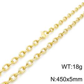 SS Gold-Plating Necklace