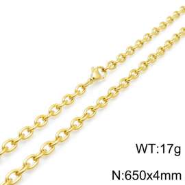 SS Gold-Plating Necklace