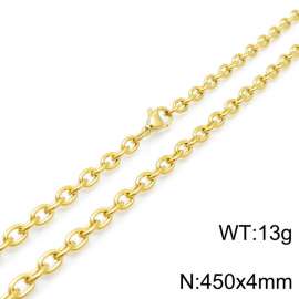 SS Gold-Plating Necklace