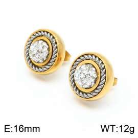 SS Gold-Plating Earring