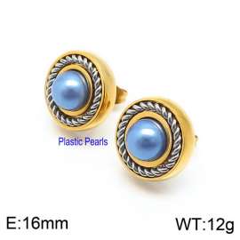 SS Gold-Plating Earring