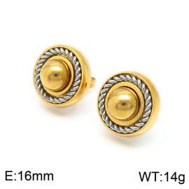 SS Gold-Plating Earring