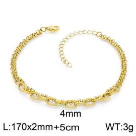 Stainless Steel Gold-plating Bracelet