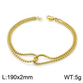 Stainless Steel Gold-plating Bracelet