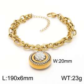 Stainless Steel Gold-plating Bracelet