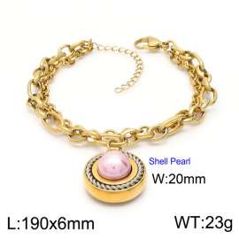 Stainless Steel Gold-plating Bracelet