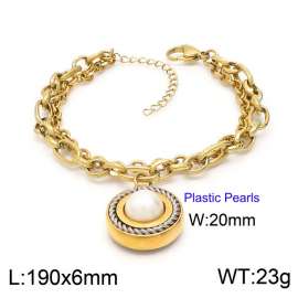 Stainless Steel Gold-plating Bracelet