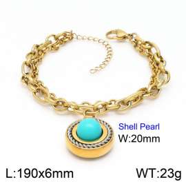 Stainless Steel Gold-plating Bracelet