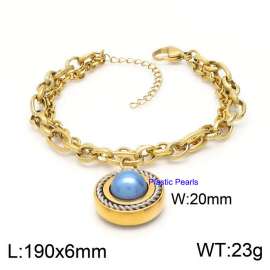 Stainless Steel Gold-plating Bracelet