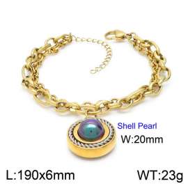 Stainless Steel Gold-plating Bracelet