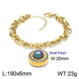 Stainless Steel Gold-plating Bracelet