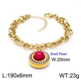 Stainless Steel Gold-plating Bracelet