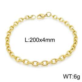 Stainless Steel Gold-plating Bracelet