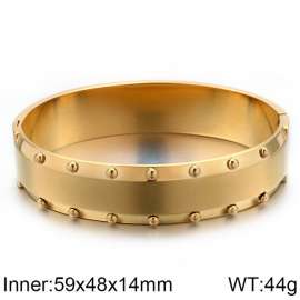 Stainless Steel Gold-plating Bangle