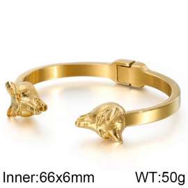 Stainless Steel Gold-plating Bangle