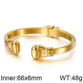 Stainless Steel Gold-plating Bangle