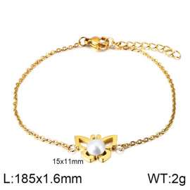 Stainless Steel Gold-plating Bracelet