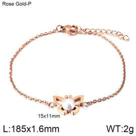 Stainless Steel Rose Gold-plating Bracelet