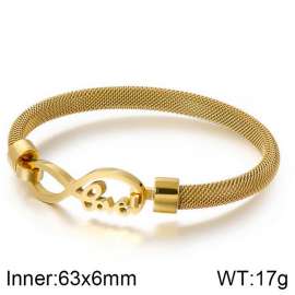 Stainless Steel Gold-plating Bangle