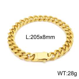 Stainless Steel Gold-plating Bracelet