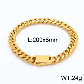 Stainless Steel Gold-plating Bracelet