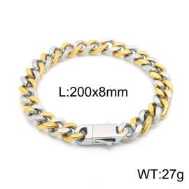 Stainless Steel Gold-plating Bracelet