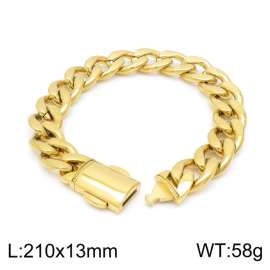 Stainless Steel Gold-plating Bracelet