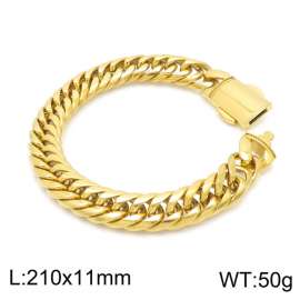 Stainless Steel Gold-plating Bracelet