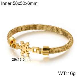 Stainless Steel Gold-plating Bangle