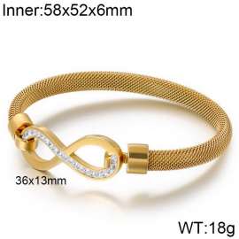 Stainless Steel Gold-plating Bangle