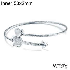 Stainless Steel Wire Bangle