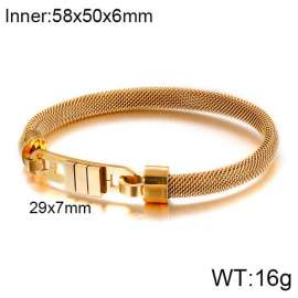 Stainless Steel Gold-plating Bangle