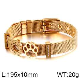 Stainless Steel Gold-plating Bracelet