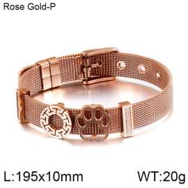 Stainless Steel Rose Gold-plating Bracelet