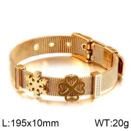 Stainless Steel Gold-plating Bracelet