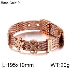 Stainless Steel Rose Gold-plating Bracelet