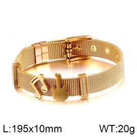 Stainless Steel Gold-plating Bracelet