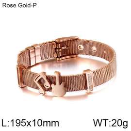 Stainless Steel Rose Gold-plating Bracelet