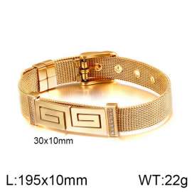 Stainless Steel Gold-plating Bracelet