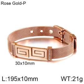 Stainless Steel Rose Gold-plating Bracelet