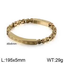 Stainless Steel Gold-plating Bracelet