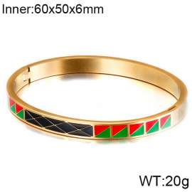 Stainless Steel Gold-plating Bangle