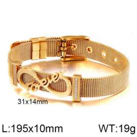 Stainless Steel Gold-plating Bracelet