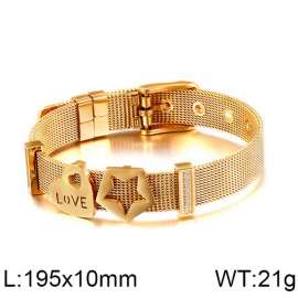 Stainless Steel Gold-plating Bracelet