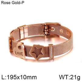 Stainless Steel Rose Gold-plating Bracelet