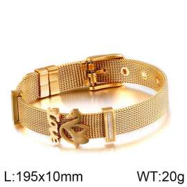 Stainless Steel Gold-plating Bracelet