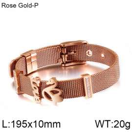 Stainless Steel Rose Gold-plating Bracelet