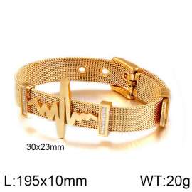 Stainless Steel Gold-plating Bracelet